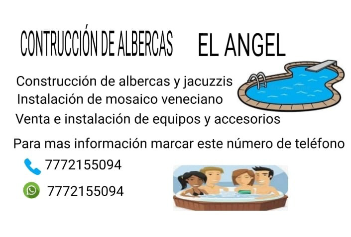 Promocional Construcción de Albercas El Angel